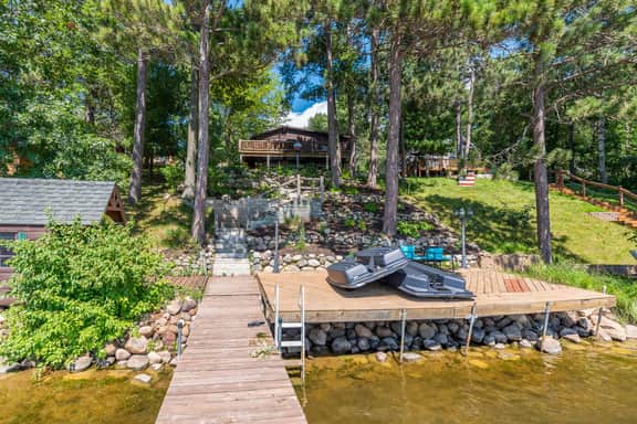 Waterfront Cabin with Bunkhouse