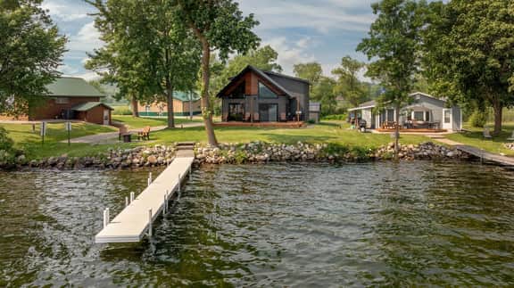 Sunrise Retreat on Fish Trap Lake